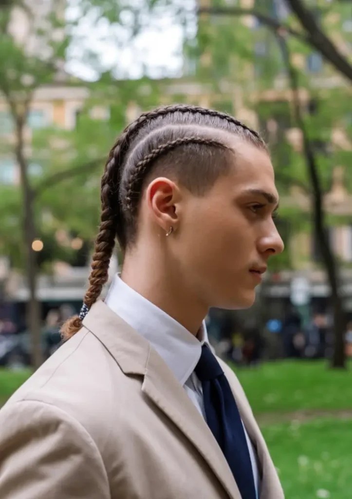 #1. Braided Precision with Tapered Sides