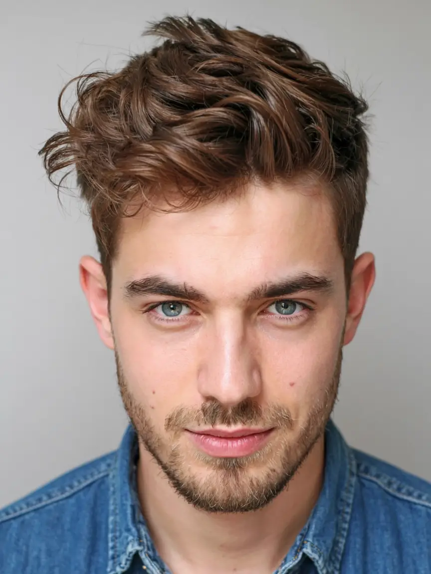 #11. Wavy Pixie Taper with Natural Lift