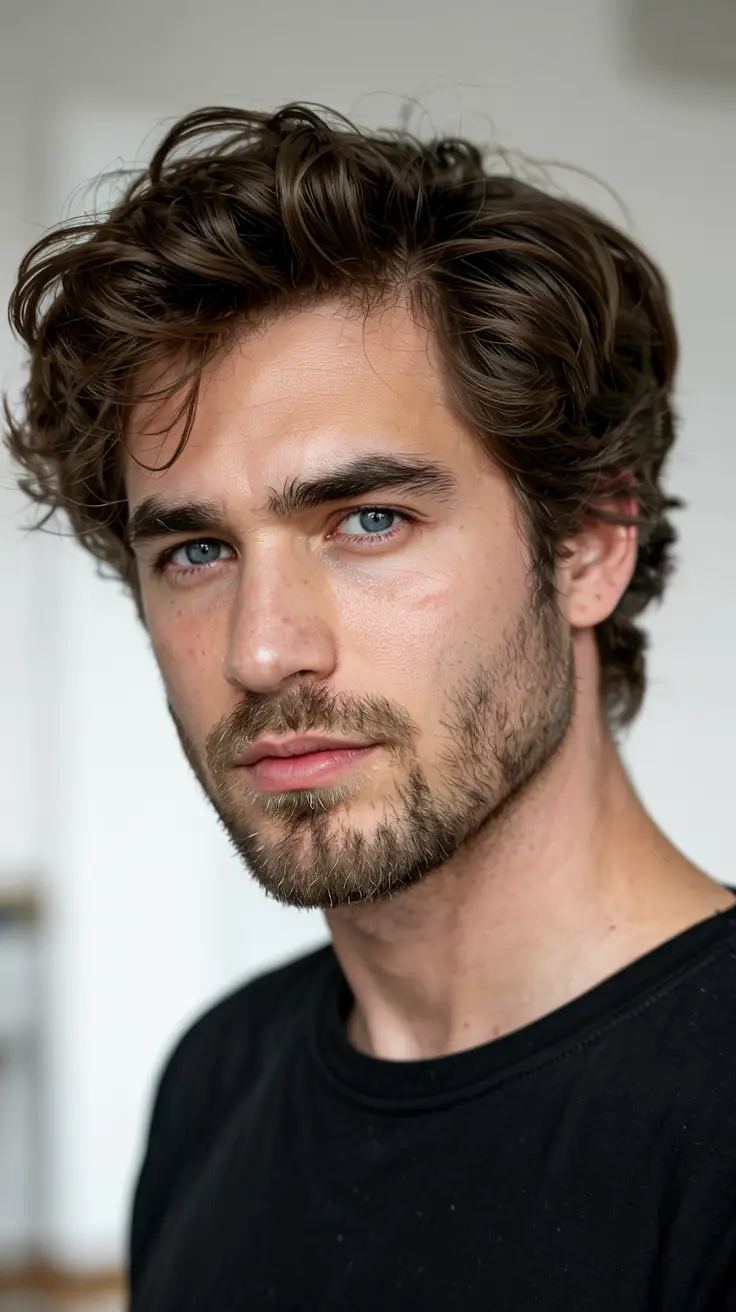 #12. Wavy Crop with Tidy Beard Blend