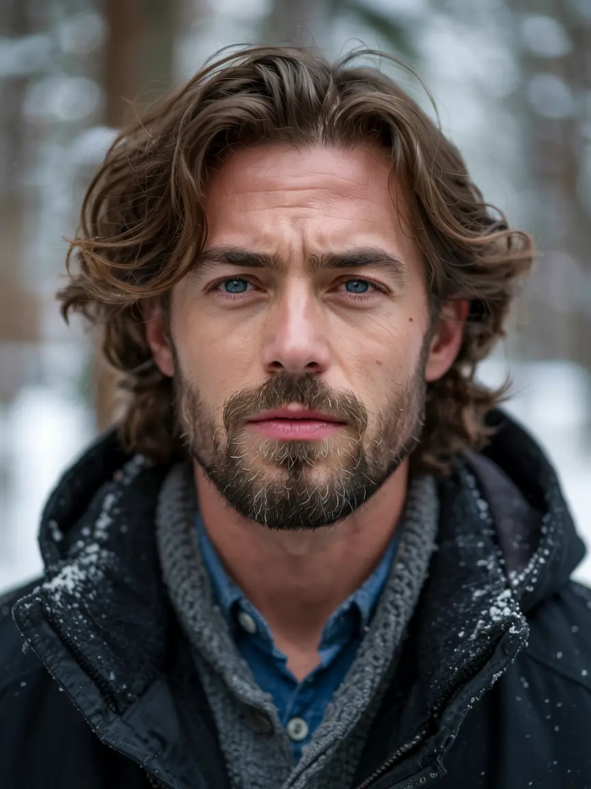 #13. Layered Winter Flow with Natural Texture