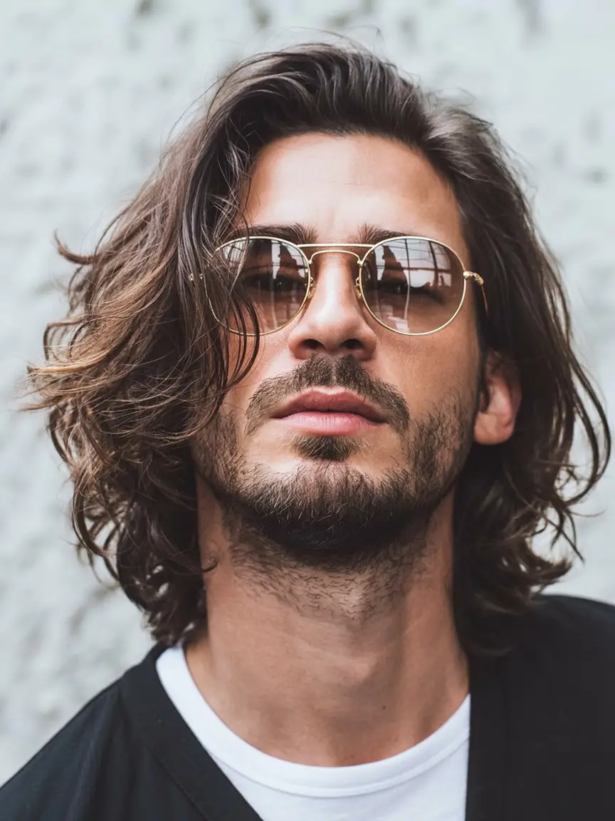 #15. Side-Swept Waves with Tousled Ends