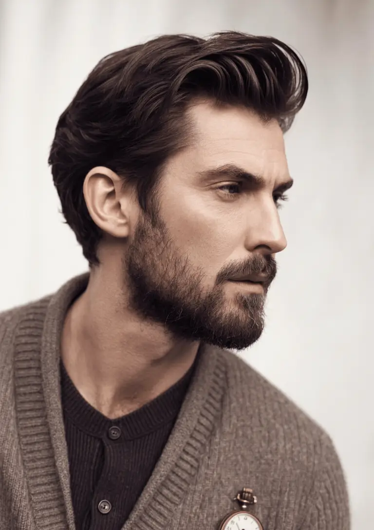 #16. Soft Taper Beard with Relaxed Texture
