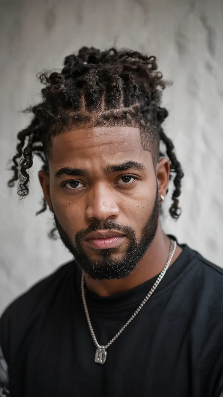 #16. Textured Twist Top with Clean Line-Up and Taper