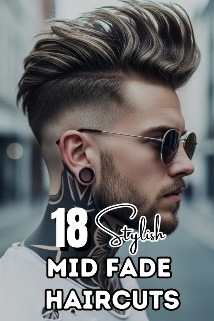 Stylish Mid Fade Haircuts for Men: Clean Looks That Turn Heads (15+ Ideas)