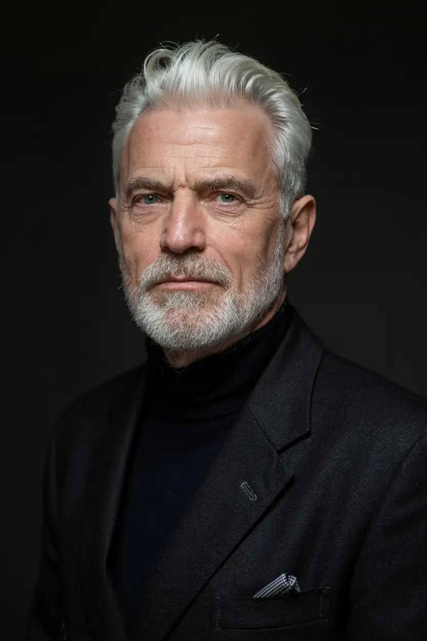 #3. Classic Tapered Quiff with Refined Volume