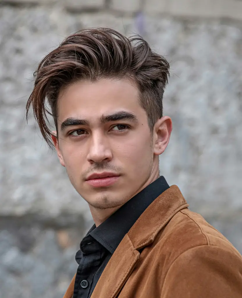 #5. Windswept Layered Undercut