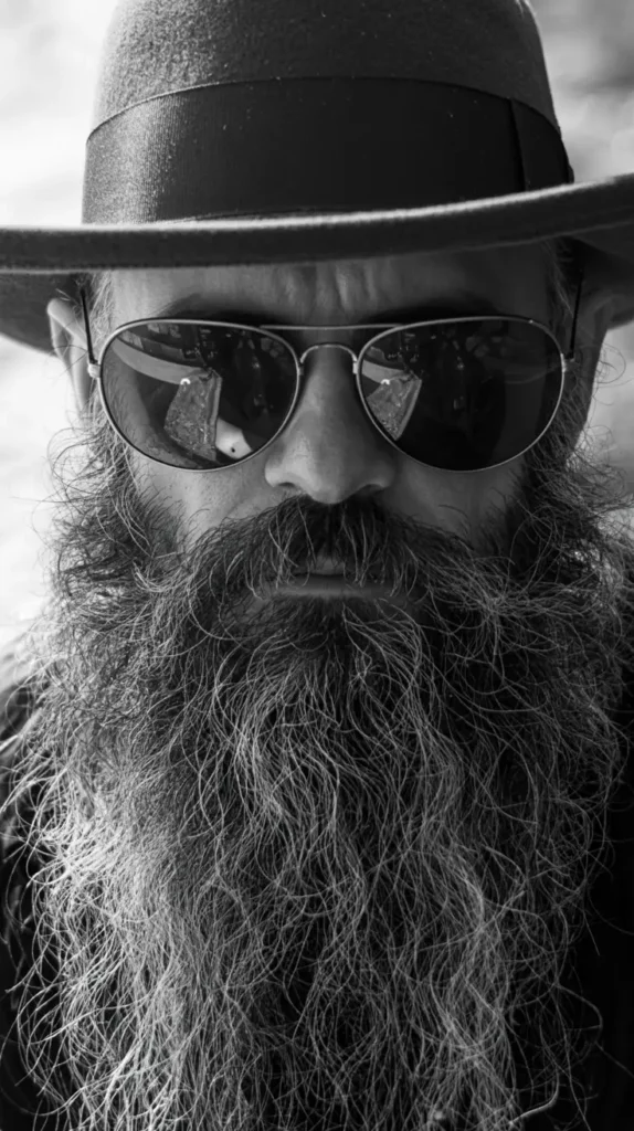 #7. Outlaw Beard with Western Attitude