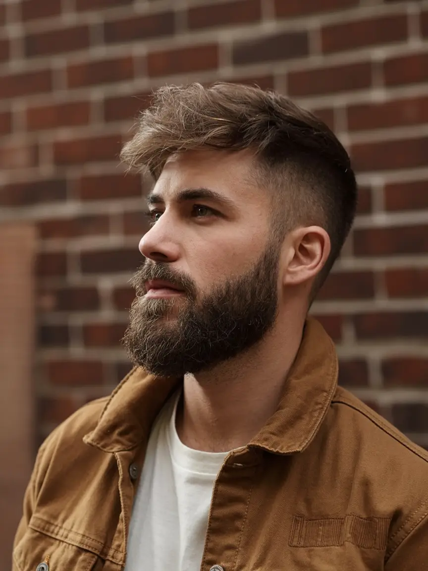 #9. Textured Top with Undercut Fade