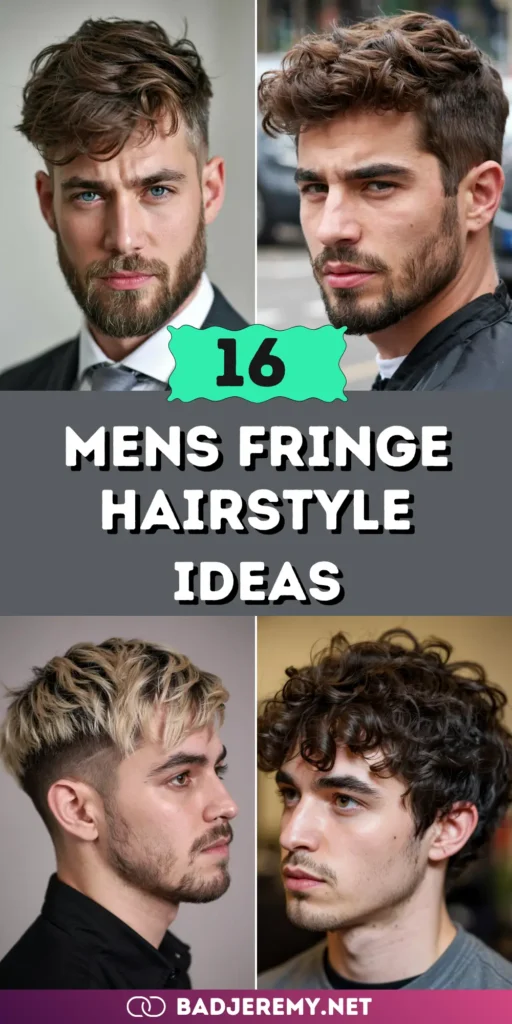 These 20 Mens Fringe Hairstyles Are Pure 🔥 Vibes