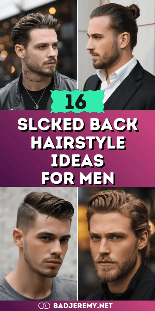 16 Timeless Slicked Back Hairstyles for Men: Polished Looks That Never Go Out of Style