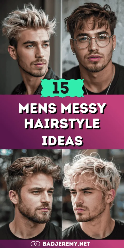🌀 Mens Messy Hairstyles That Actually Look Better Uncombed